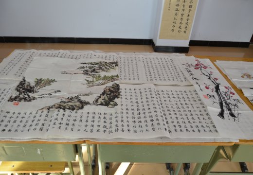 惟妙惟肖,笔精墨妙的参展字画