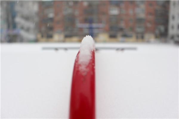 乒乓球台的红色拦网.jpg 乒乓球台的红色拦网.jpg